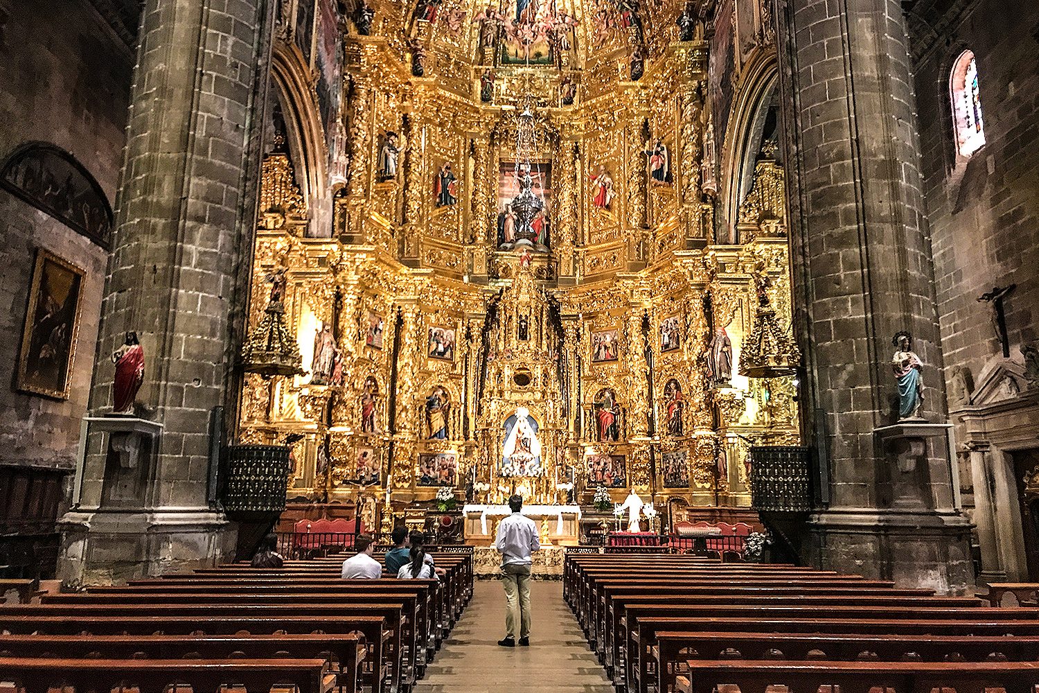 Cathedral on the Camino in Navarrete